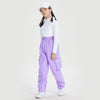 Kid's High Experience Techwear Joggers High Waisted Cargo Snow Pants