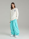 Women's Searipe Mountain Insulated Overalls Baggy Snow Pants