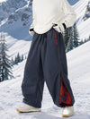 Men's Hyper Flux Extra Baggy Freestyle Snowboard Pants with Side Zip Graffiti Panel