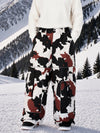 Men's Park Rider Nightline Cargo Pockets Reflective Trim Baggy Snowboard Pants