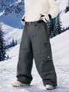 Men's Utility Wild Soul Crew Heavy Stitch Cargo Baggy Fit Snowboard Pants