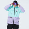 Men's Sportive Unisex Fun Spot Snow Jacket