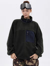Women's Mountain-Ready Faux Sherpa Adventure Full-Zip Warm Fleece Jacket