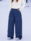 Women's UrbanCraft Utility Baggy Snowboard Pants with Reinforced Panels for Freeride