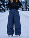 Women's Utility UrbanCraft Cargo Double Knee Snowboard Pants with Rivet-Reinforced Panels