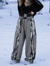 Women's Reflective Wild Motion Colorblock Extra Baggy Snowboard Pants