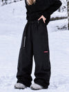 Women's Utility Techline Durable Stretch Cargo Baggy Freestyle Fit Snowboard Pants