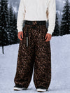 Men's Urban Vibe Workwear-Inspired Rivet-Trim Wide Fit OG Baggy Snowboard Pants