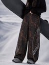 Women's Nightline Park Rider Reflective Curve Baggy Snowboard Pants