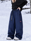 Women's Utility Techline Durable Stretch Cargo Baggy Freestyle Fit Snowboard Pants