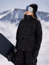 Women's UrbanCraft Street Utility Freestyle Snowboard Jacket – Reflective Hood & Workwear Style