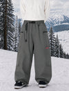 Men's Utility Techline Durable Stretch Cargo Baggy Freestyle Fit Snowboard Pants