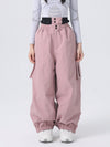 Women's Searipe Mountain Insulated Overalls Baggy Snow Pants