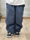 Men's John Snow Winter Warm Waterproof Hip Snowboard Denim Pants Jeans