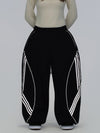 Women's Nightline Park Rider Reflective Curve Baggy Snowboard Pants