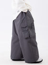 Women's Wild Soul Steeze ParkRider Multi-Pocket Utility Cargo Leopard Snow Pants