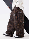 Women's Wild Soul Steeze Shred Master Baggy Street Cargo Camo Snow Pants / Shorts