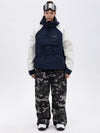 Women's Freestyle Mountain Camo Snow Suit – Bomber Jacket & Baggy Pants Set