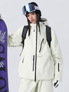 Women's Searipe Durable Mountain Rider All-Weather Baggy Snow Jacket
