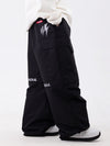 Women's Wild Soul Steeze Shred Master Baggy Street Cargo Leopard Snow Pants / Shorts