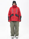 Men's Chillform Reflective Camo Snow Suit – Glow Trail Jacket with Baggy Snow Pants Set