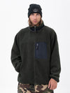 Men's Mountain-Ready Faux Sherpa Adventure Full-Zip Warm Fleece Jacket