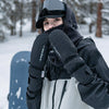 Men's Nandn Winter Mountain Shred All Weather Snow Mittens With Additional 5 Finger Gloves