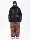 Men's Chillform Reflective Camo Snow Suit – Glow Trail Jacket with Baggy Snow Pants Set