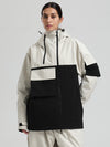 Women's Gsou Snow Terrain Flow FlexZip Hybrid Cargo Snowboard Jacket