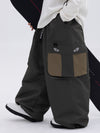 Snowshred Men's Skyguard Utility Extra Baggy Cargo Snow Pants