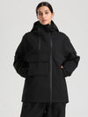 Women's Gsou Snow Terrain Flow FlexZip Hybrid Cargo Snowboard Jacket
