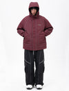Men's Night Skiing Chill Reflective Snow Suit – Mountain Jacket & Streetstorm Baggy Pants Set