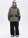 Women's Chillform Reflective Camo Snow Suit – Glow Trail Jacket with Baggy Snow Pants Set