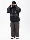 Men's Chillform Reflective Camo Snow Suit – Glow Trail Jacket with Baggy Snow Pants Set