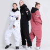Women's SMN Slope Star Nasa Icon One Piece Ski Suits Snow Jumpsuit