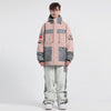 Womens Unisex Gsou Snow Venture Neon Glimmer Snow Jacket & Pants Set