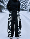 Women's Reflective Wild Motion Colorblock Extra Baggy Snowboard Pants