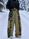 Women's Reflective Wild Motion Colorblock Extra Baggy Snowboard Pants
