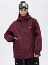 Women's All Weather Mountain Chill Reflective Snow Jacket – Night Skiing & Snowboard
