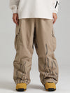 Women's Gsou Snow Furious Spark Reflective Fire Cargo Snow Pants