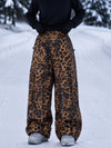 Women's Park Rider Nightline Cargo Pockets Reflective Trim Baggy Snowboard Pants