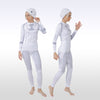 Snowshred Women's Comfortable Warm Tech Functional Baselayer Set