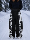 Women's Reflective Wild Motion Colorblock Extra Baggy Snowboard Pants