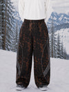 Men's Nightline Park Baggy Snow Pants with Reflective Curve
