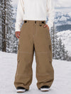 Men's Utility Wild Soul Crew Heavy Stitch Cargo Baggy Fit Snowboard Pants