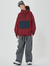 Women's Winter Bomber Snow Jacket with Prime Cargo Baggy Snowboard Pants