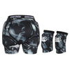 Gsou Snow Unisex Snowboard Ski 3D Protective Shorts & Knee Pads Set