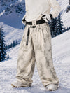 Men's Urban Vibe Workwear-Inspired Rivet-Trim Wide Fit OG Baggy Snowboard Pants