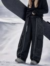 Women's Reflective Wild Motion Colorblock Extra Baggy Snowboard Pants