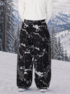 Men's Nightline Park Baggy Snow Pants with Reflective Curve